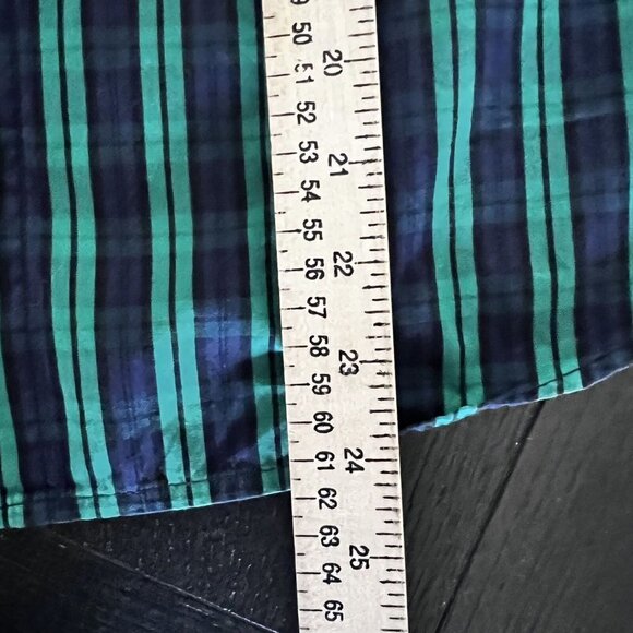 Vineyard Vines Womens Multicolor Plaid Collared Long Sleeve Button-Up Shirt Sz 2 - Picture 10 of 10